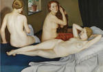Three nudes