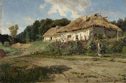 Landscape with a hut