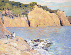 The red cliffs near Cannes