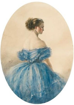 Portrait of princess Anna Wittgenstein