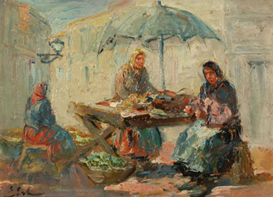 Lviv Market Sellers