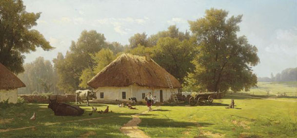 A spring day in Ukraine