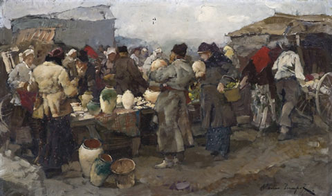 A market scene