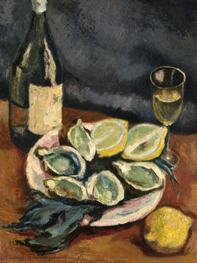 Still life with oysters