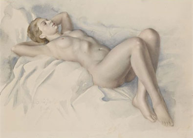 Reclining nude