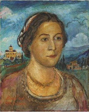 Portrait of Marussia Burliuk