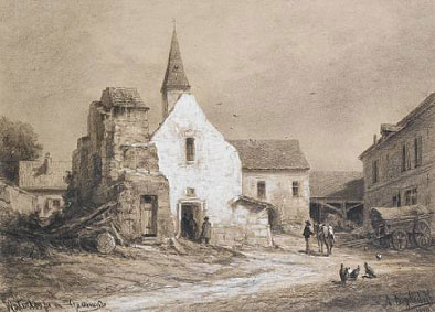 Hougoumont farm, Waterloo