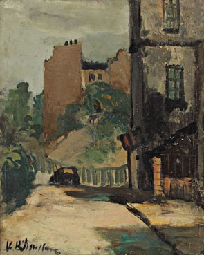 Montmartre rue des Saules