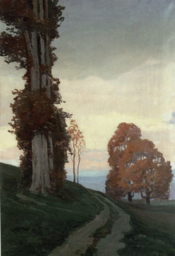 Landscape with trees