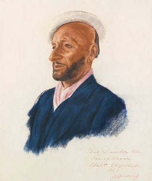 Portrait of Sikander Khan