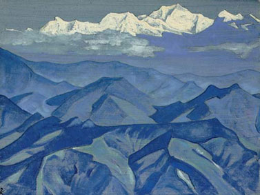 Kanchenjunga, from the Himalayan series