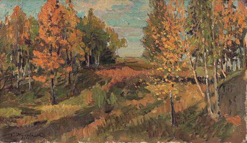 Paysage d`automne