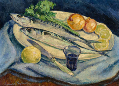 Still life with fish