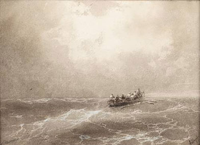 A lifeboat in peril 