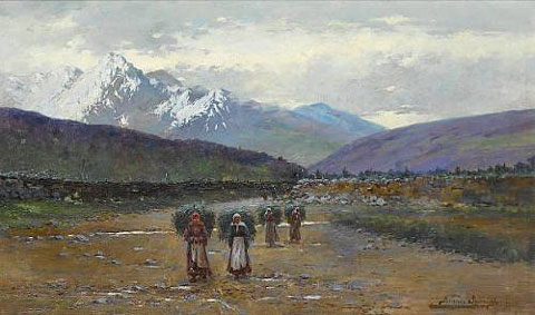 Villagers in the Caucasus