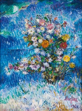 Flowers in the snow