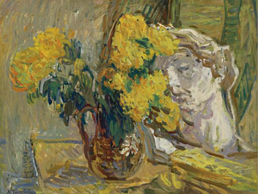 Still life with bust