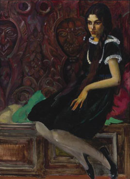 Seated girl (Morella Anisfeld)