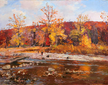 Autumn landscape in Carpathia