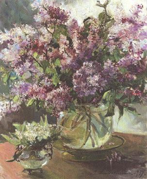 Still life with lilacs