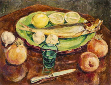 Still life with lemons