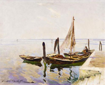 Fishing boats by the quay