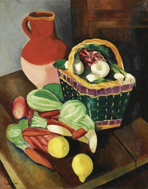 Nature morte aux légumes