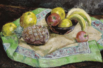 Still life of fruit