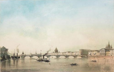 Panoramic view of St. Petersburg