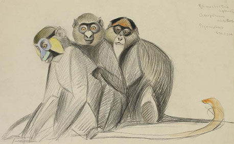 Three monkeys