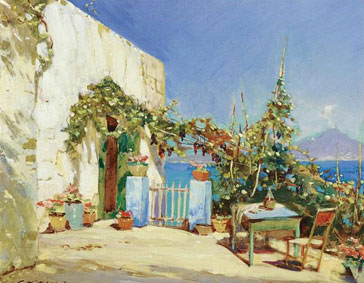 Terrace in Capri