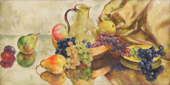 Still life with fruit