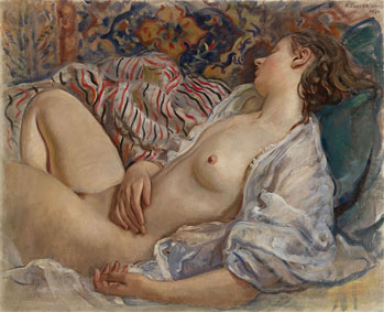 Sleeping nude (Katya)