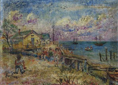 Harbor scene