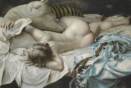 Reclining nude