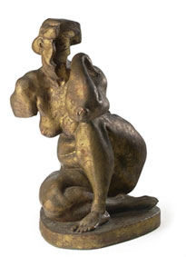 Seated Female Nude