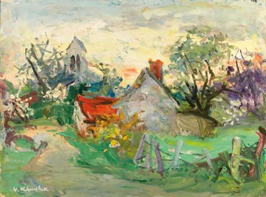 Paysage de Lailly