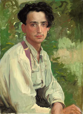 Portrait of Vladimir Aleksandrovich Somov