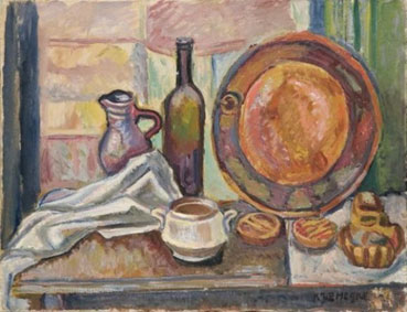 Nature morte a l`assiette