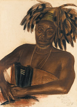 Portrait of Bohemi, Avungura chief