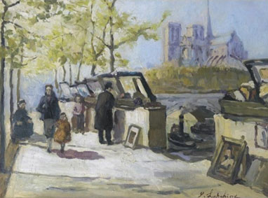 Booksellers on the banks of the Seine