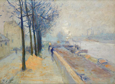 La Seine, Matin Printemps, Paris 