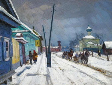Winter in Pskov