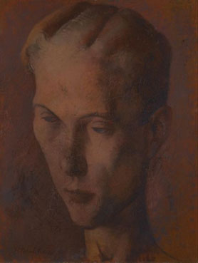 Head of a young man