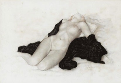 Reclining nude