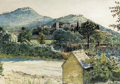 View of St. Cyr near Toulon