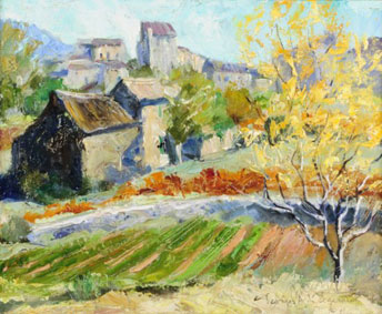 Paysage au printemps