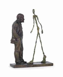 The meeting of two sculptures