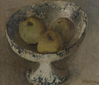 Still life with apples