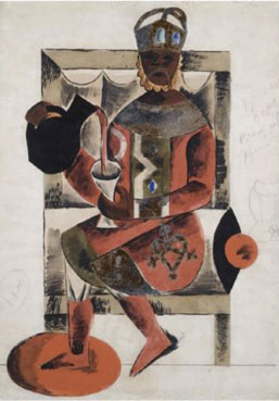 Costume design for Prince Igor